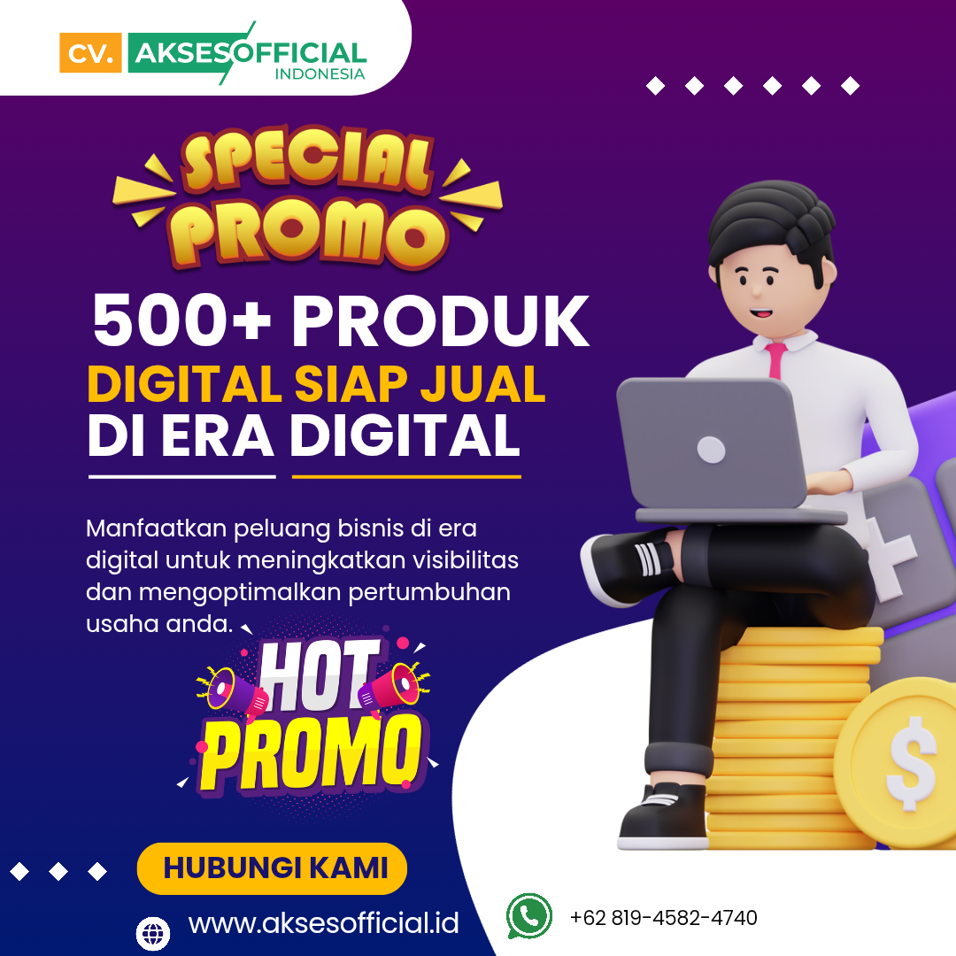 Paket 500+ Produk Digital Siap Jual